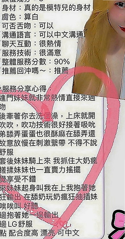 新竹小姐外送：納美 |按摩店小妹|164cm|46kg|C罩杯|24歲|會把你DD包住 很爽der 建議加節玩更爽  她是 至今未婚 輕熟的年紀欲求不滿